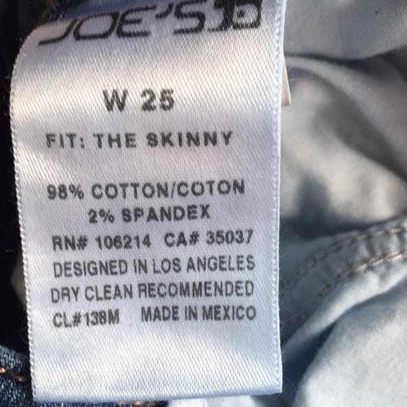 JOE 'S Skinny Jeans - Picture 3 of 5